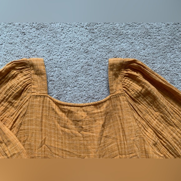 Madewell Mustard Blouse - Picture 8 of 11